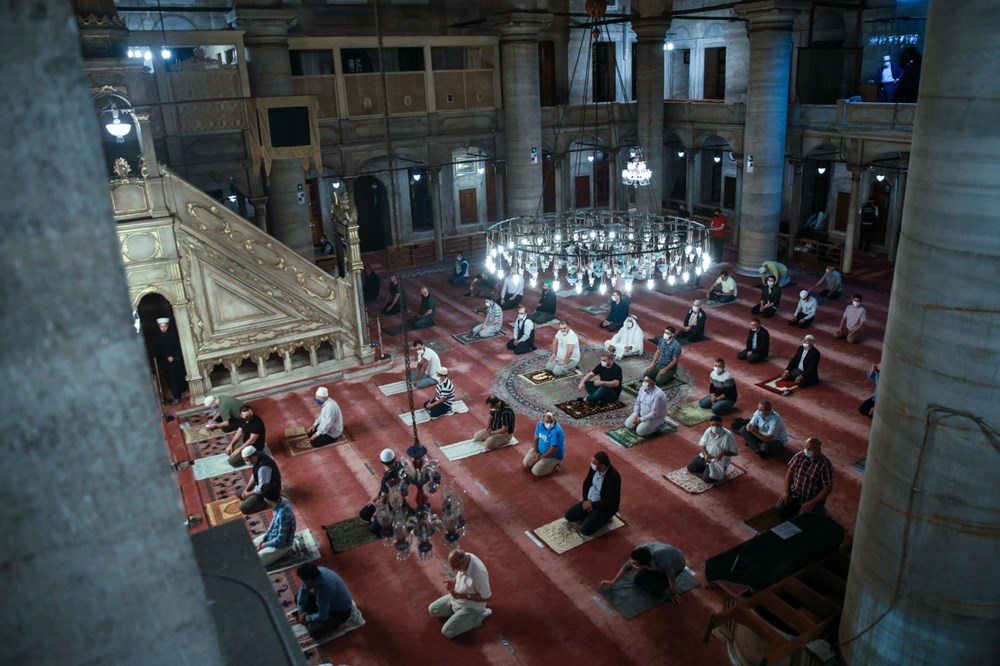 3 ay sonra cemaatle ilk sabah namazı kılındı - 2