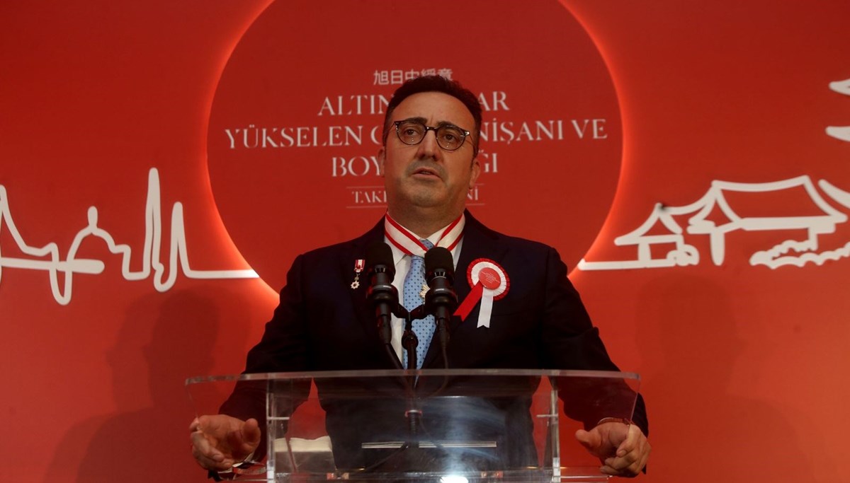 THY Yönetim Kurulu Başkanı İlker Aycı'ya Japonya Devlet Nişanı