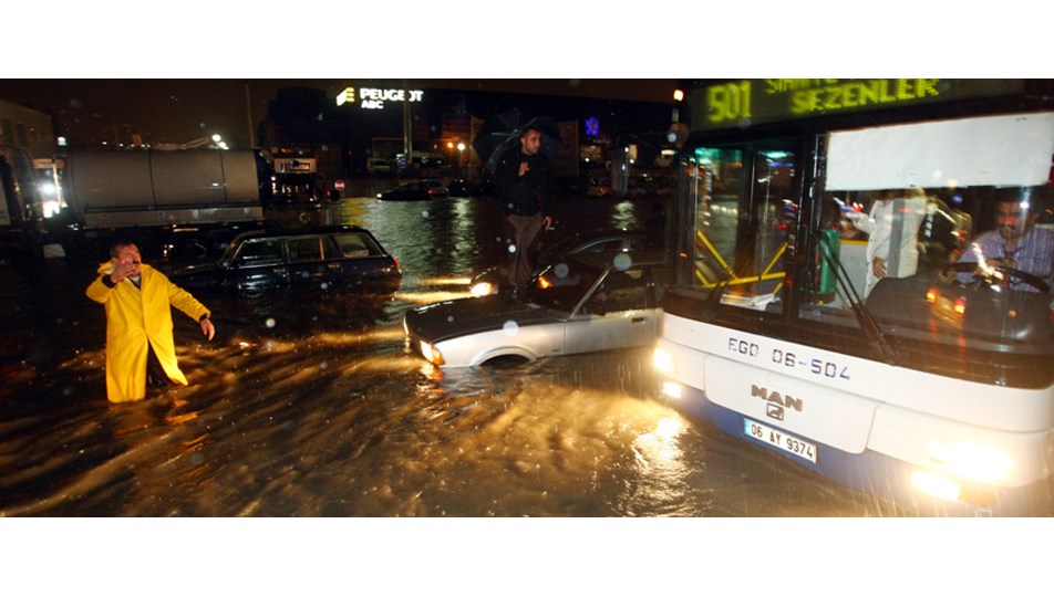 Ankara'da 84 yılın yağış rekoru