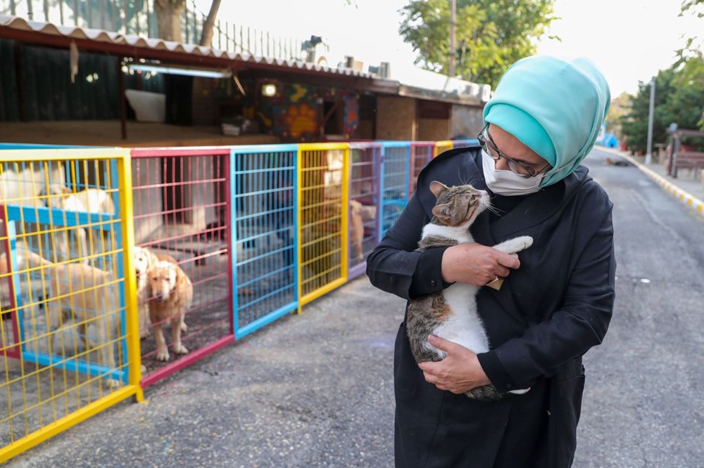 Emine Erdoğan, engelli köpek 'Leblebi'yi sahiplendi - 3