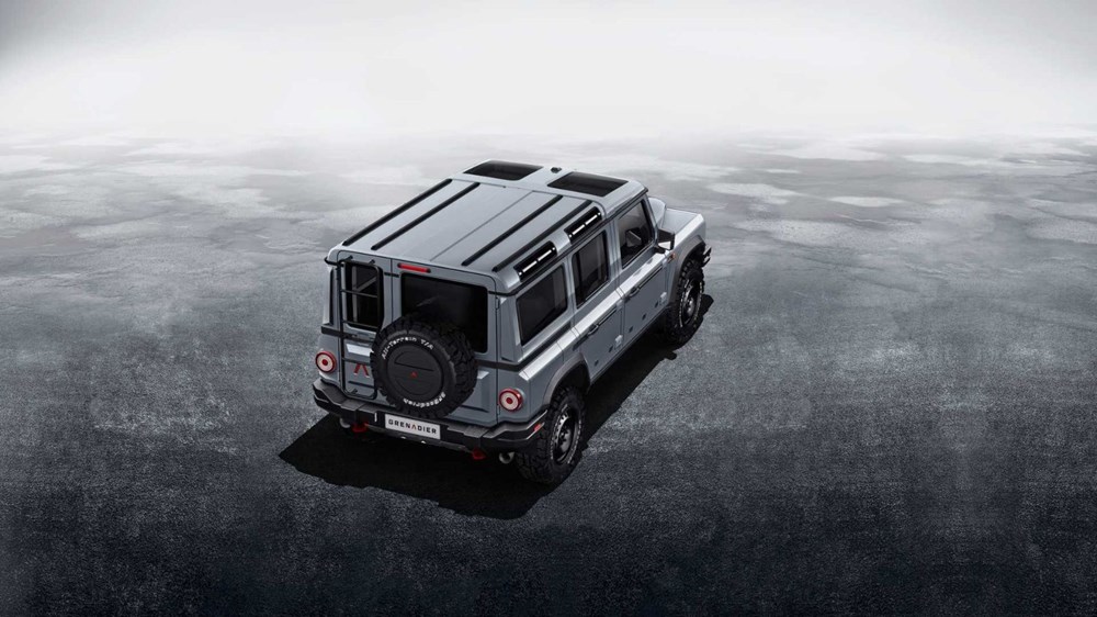 Defender temalı Ineos Grenadier'ın örtüsü kaldırıldı - 3