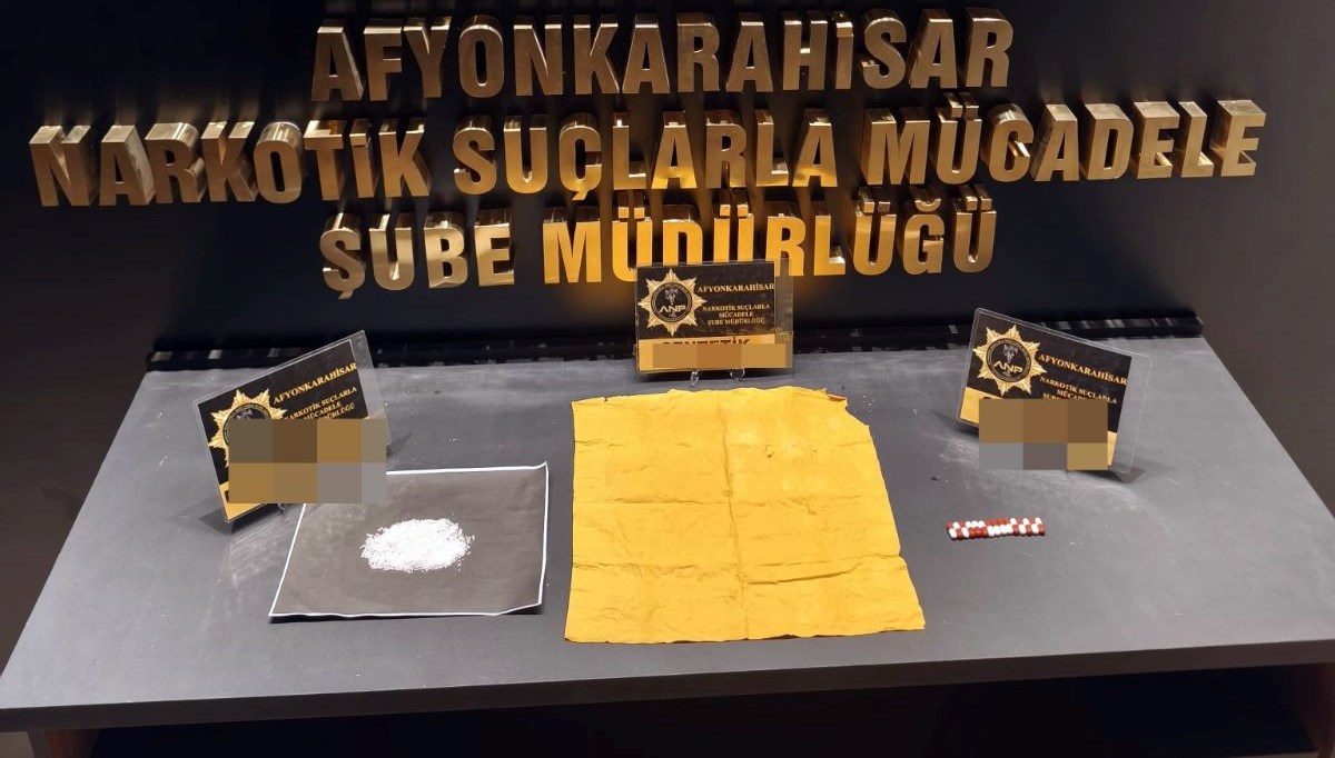 Afyonkarahisar’da uyuşturucu operasyonu