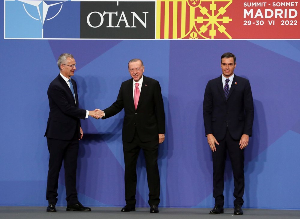 Cumhurbaşkanı Erdoğan NATO Liderler Zirvesi'nde - 11