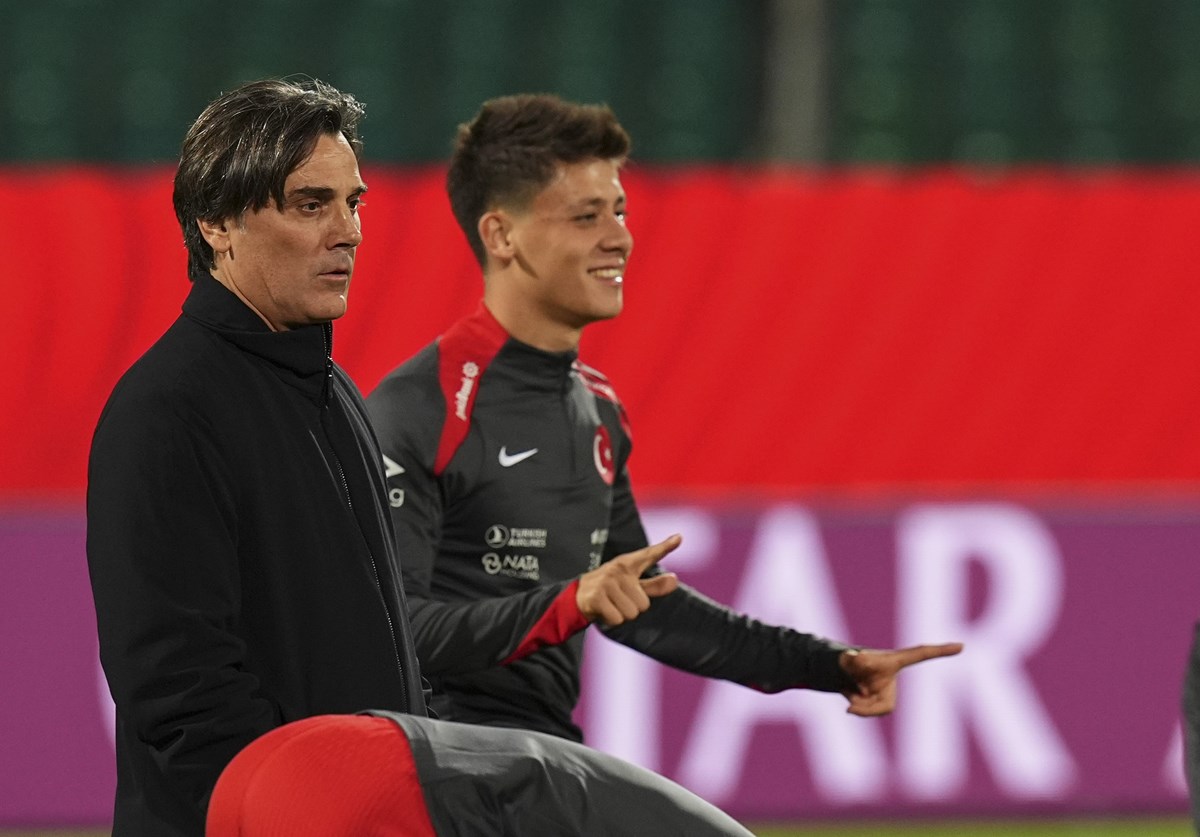 Montella ile Arda Güler maçtan önce böyle görüntülendi