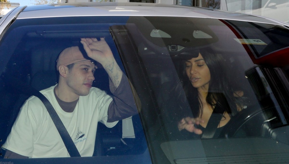 Kim Kardashian'dan Pete Davidson açıklaması: Huzur içinde olmak çok güzel bir duygu