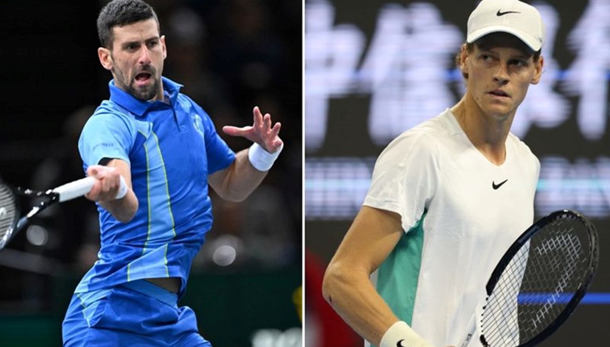 Jannik Sinner ile Novak Djokovic yarı finalde