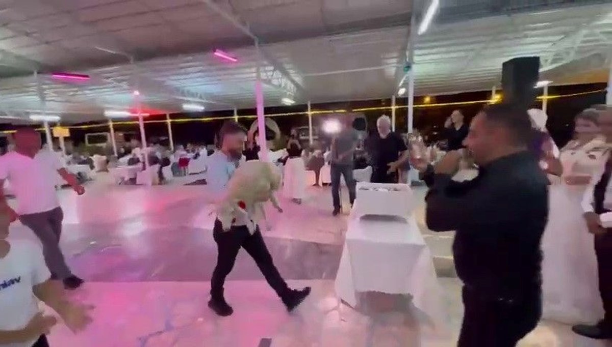 Düğünde ilginç anlar: Takı yerine koyun taktılar Düğünde ilginç anlar: Takı yerine koyun taktılar