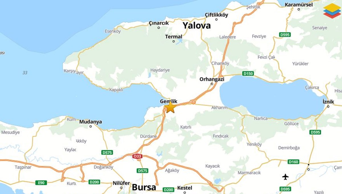 SON DAKİKA | Gemlik'te 4,1 büyüklüğünde deprem (Son Depremler) SON DAKİKA | Gemlik'te 4,1 büyüklüğünde deprem (Son Depremler)