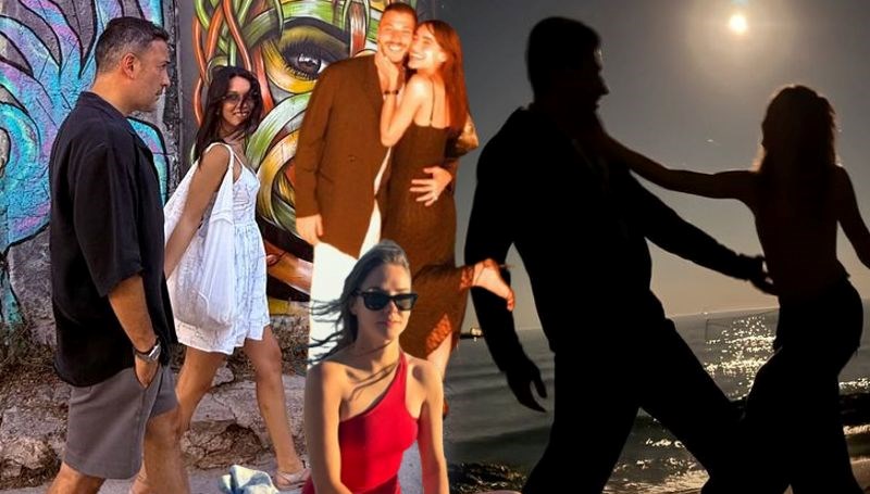 Ünlü çiftlerden tatil pozları