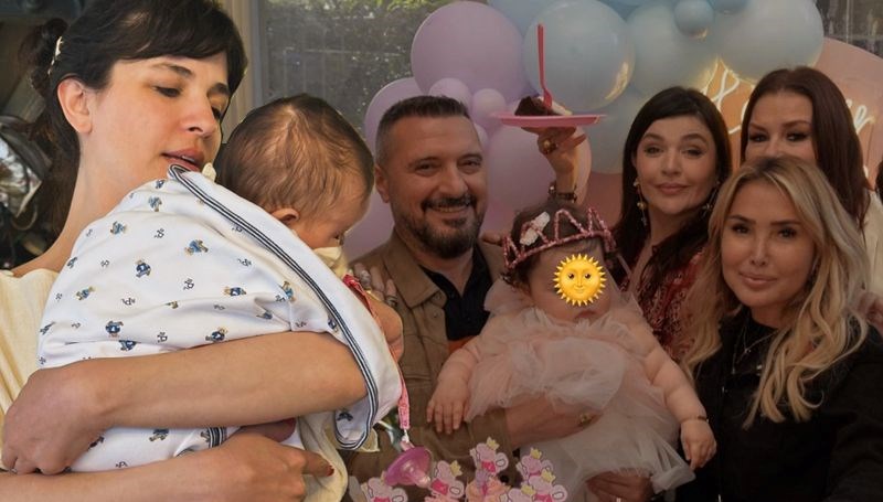 Gonca Vuslateri'nin kızı Asya Mone 1 yaşında