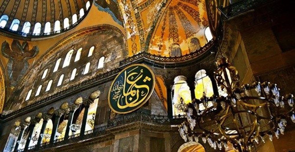 Ayasofya'daki fresklerle ilgili kritik soru cevap buldu - 9