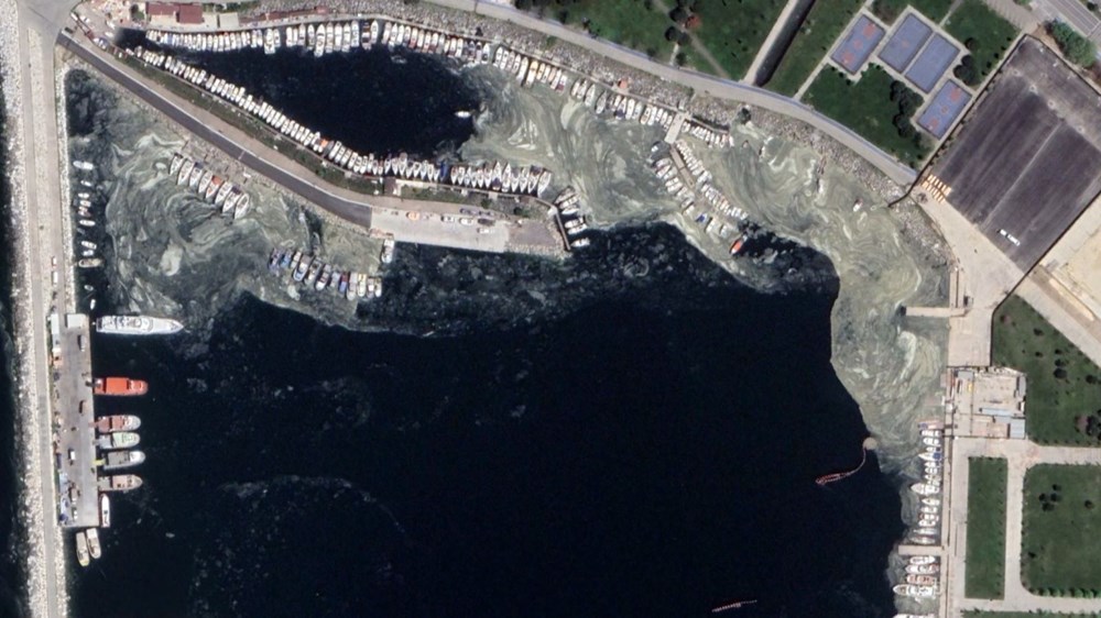 İstanbul’daki müsilaj uzaydan görüntülendi - 8