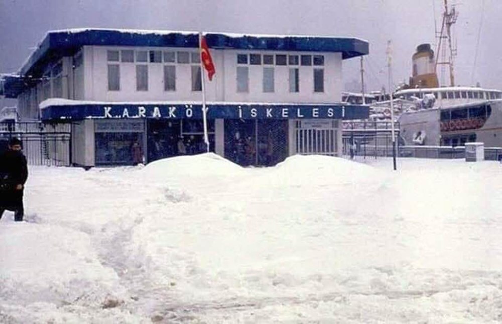 İstanbul'da 1987 kışından fotoğraflar - 20