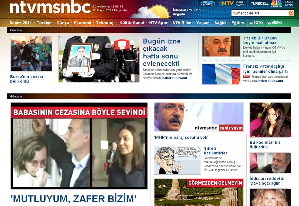 Türkiye'nin en iyi web sitesi ntvmsnbc - 2