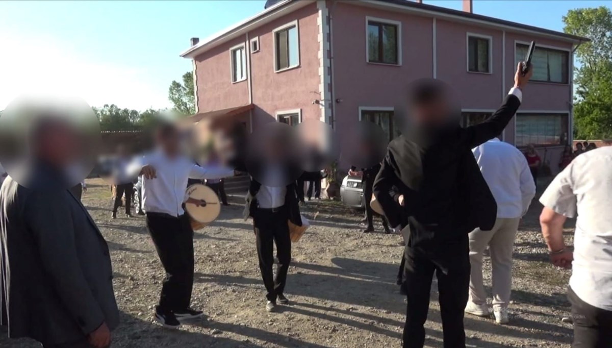 Düğün magandası bir kişiyi vurdu