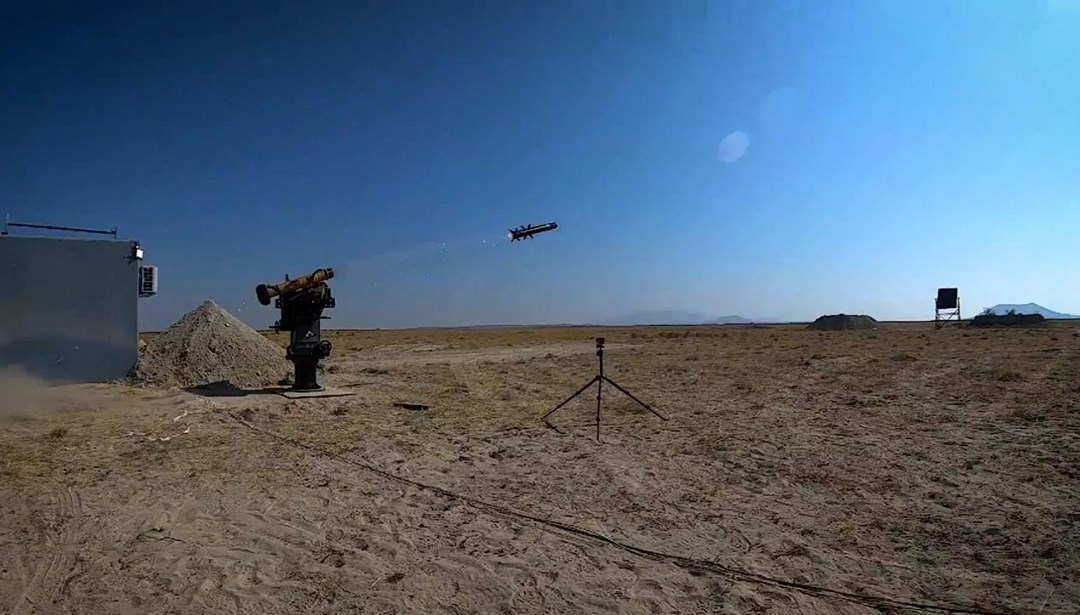 Tank avcısı "KARAOK", test atışlarını başarıyla tamamladı