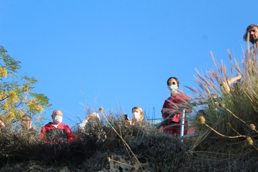 Falezlerde 300 kilogramlık kayanın altında feci ölüm - 16