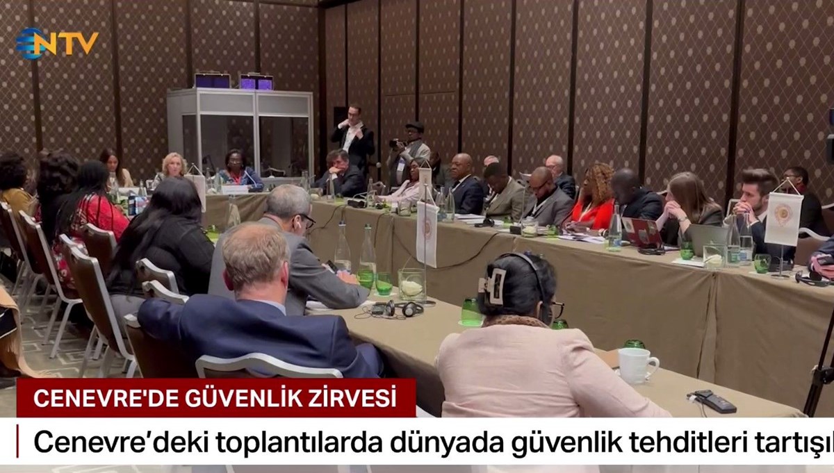 Cenevre'de güvenlik zirvesi: Dünyada güvenlik tehditleri tartışıldı