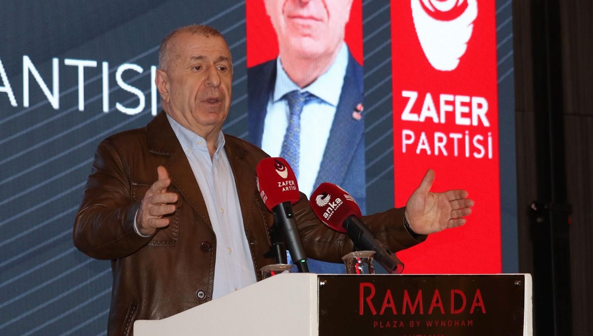 Zafer Partisi Genel Başkanı Ümit Özdağ’a soruşturma