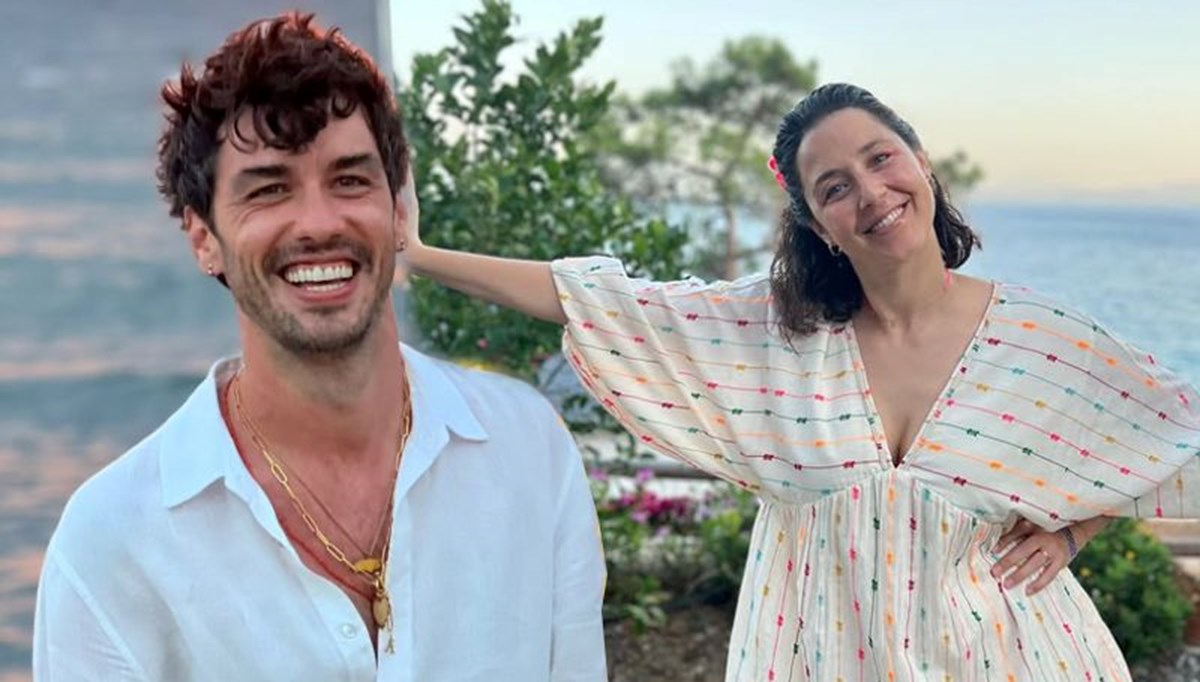 Aras Aydın'dan eşi Melis Birkan'a romantik kutlama