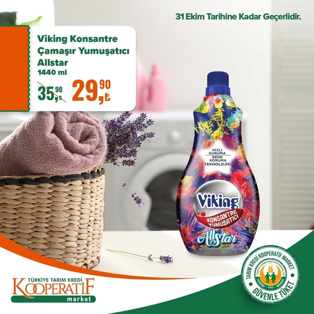 Tarım Kredi Kooperatif Market temel ihtiyaç ürünlerinde büyük indirimler (17-31 Ekim güncel indirimli ürünler kataloğu) - 3