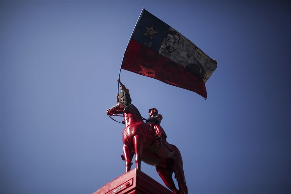 Şili'deki protestoların yıldönümü yaklaşırken sokaklarda tansiyon artıyor - 4