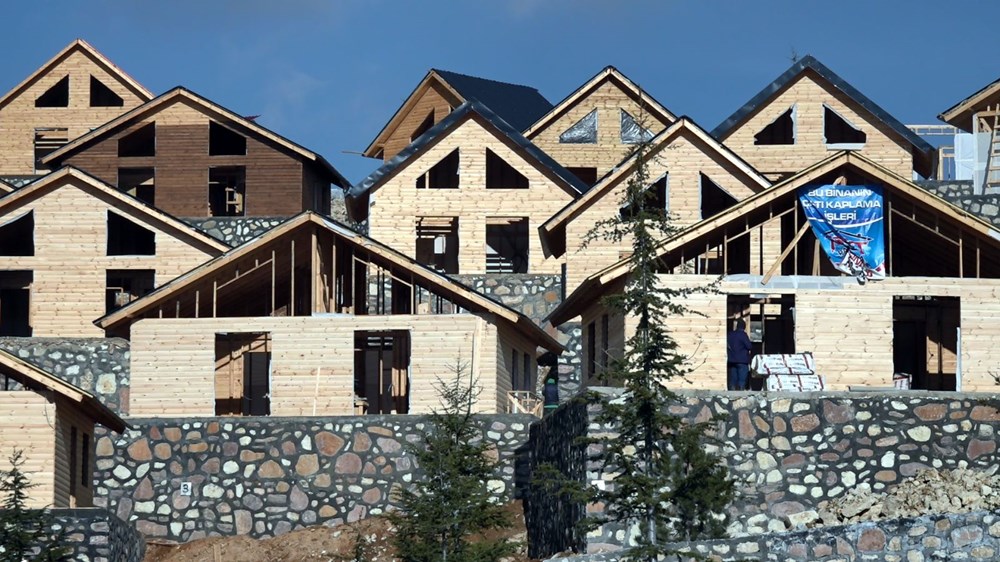 Yedikuyular Kayak Merkezi�nde ziyaretçiler bungalov evlerde ağırlanacak