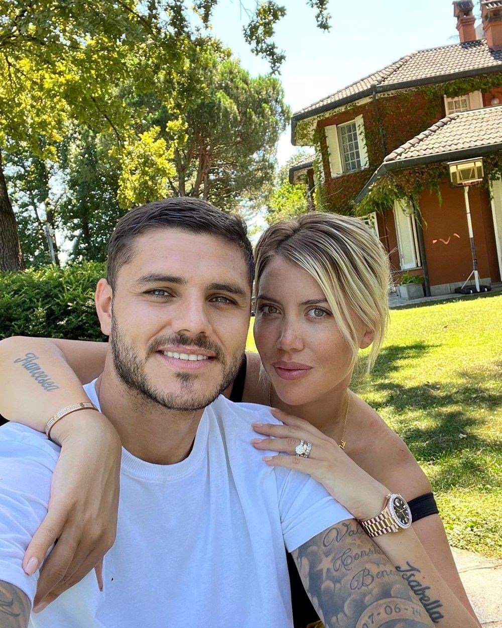 Icardi Galatasaray-Beşiktaş maçında gol atarken Wanda Nara TV'de dans etti - 4