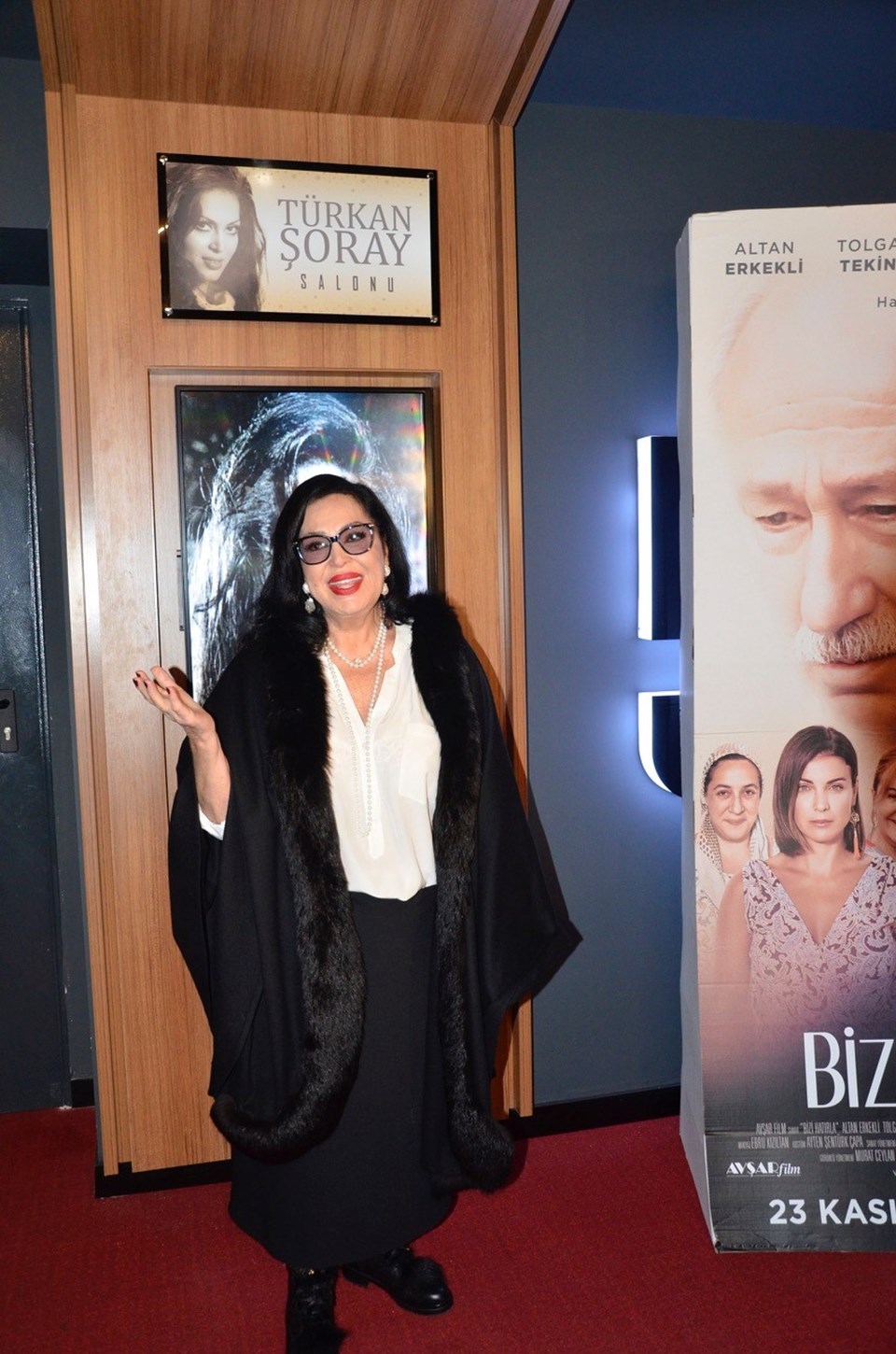 Türkan Şoray adını taşıyan sinema salonunu açtı - 1