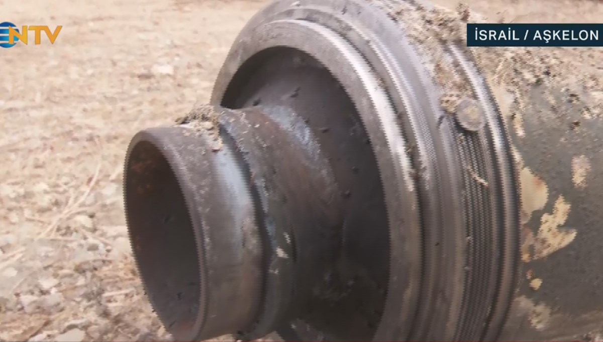 NTV ekibi Gazze sınırında: Hamas saldırıda bu roketleri kullandı NTV ekibi Gazze sınırında: Hamas saldırıda bu roketleri kullandı