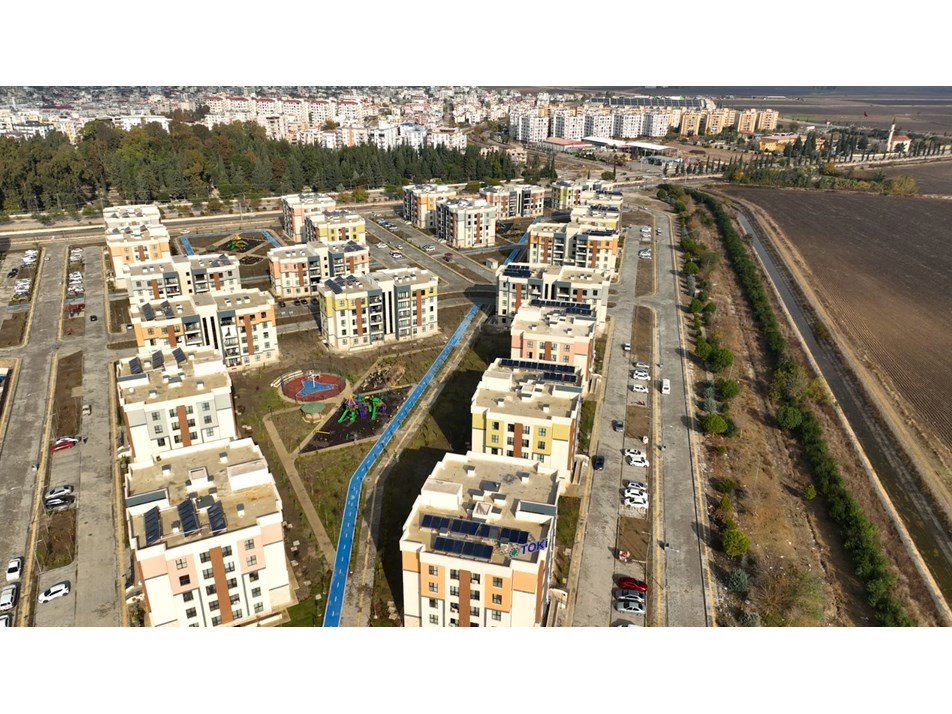Ceyhan'daki afet konutları tamamlandı