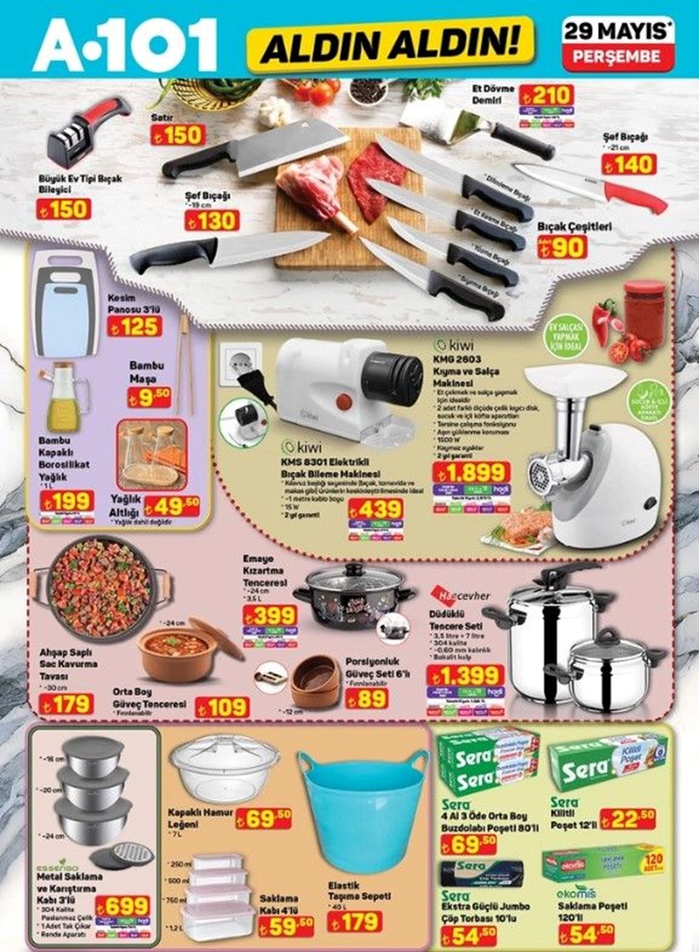 A101'e bayram geldi! A101 aktüel katalog 29 Mayıs: A101 marketlerde yeni haftada; Kule parti hoparlörü, bisiklet, termosifon, halı yıkama makinesi, kamp çadırı çeşitleri satışta - 11