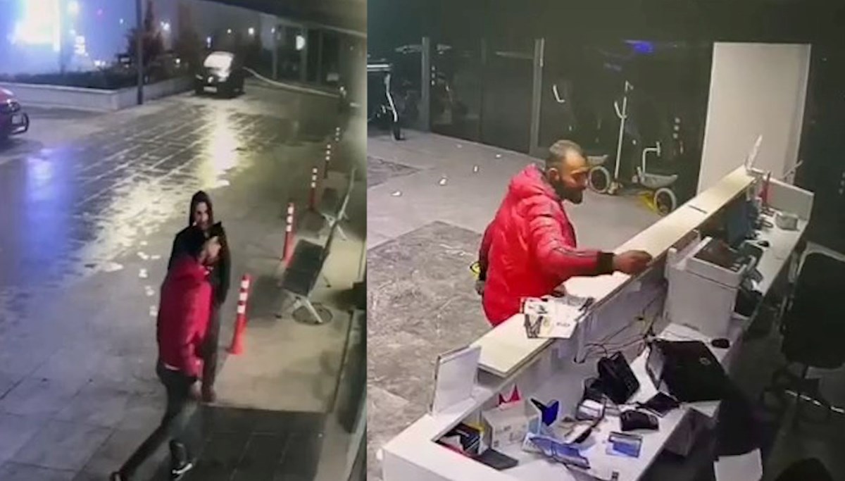 Taşla hastane bastı