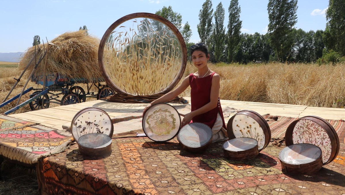 Sanat eserine dönüştürülen elekler müzede sergilenecek Sanat eserine dönüştürülen elekler müzede sergilenecek