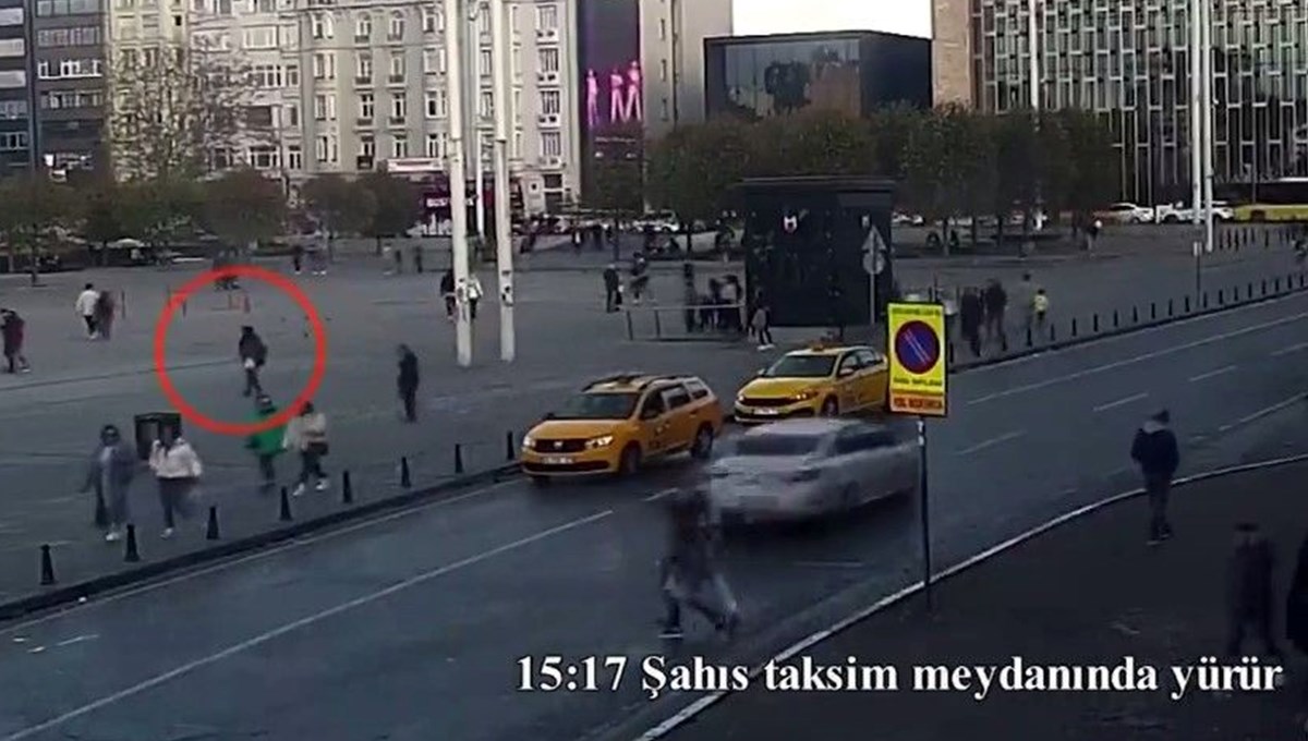 İstiklal bombacısının yeni görüntüleri İstiklal bombacısının yeni görüntüleri
