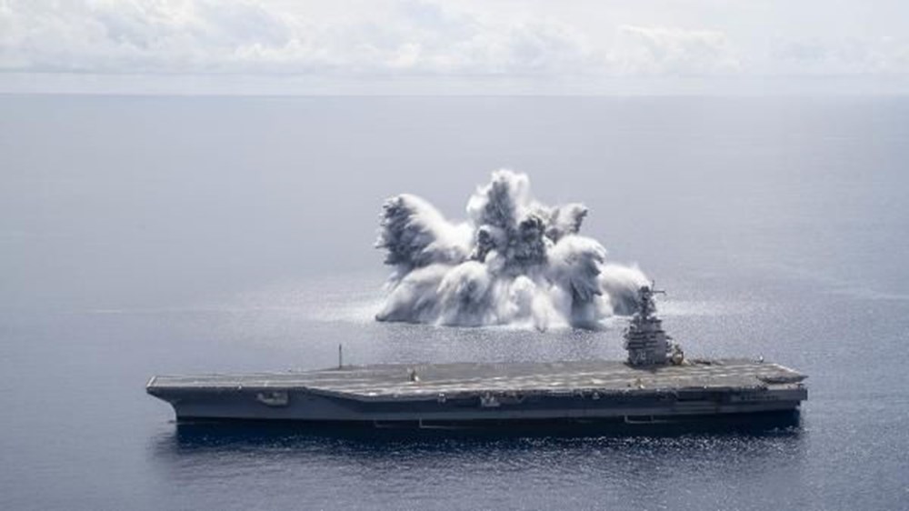 ABD Donanması'nın savaş gemisi patlayıcı testi: 3,9 büyüklüğünde deprem yarattı - 3