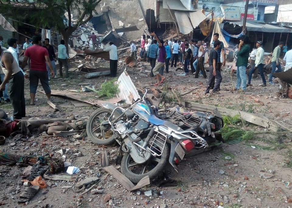 Hindistan'da patlama : 90 ölü - 1