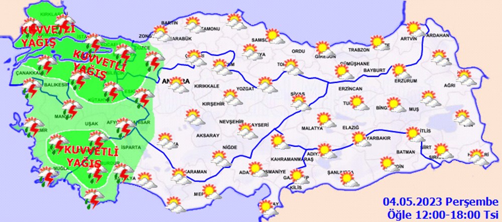 Sıcaklıklar düşüyor! 22 il için sarı kodlu uyarı (Bugün hava nasıl olacak?) - 6