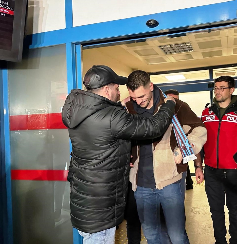 Trabzonspor'un yeni transferi Thomas Meunier Türkiye'de - 1