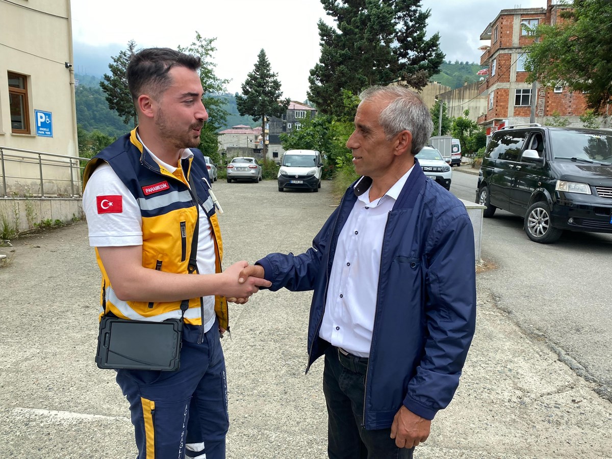 Kulaksız, ilk müdahaleyi yapan ekibe teşekkür etti