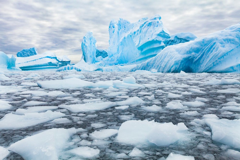 Antarktika buzunun altında büyük miktarda su tespit edildi - 5