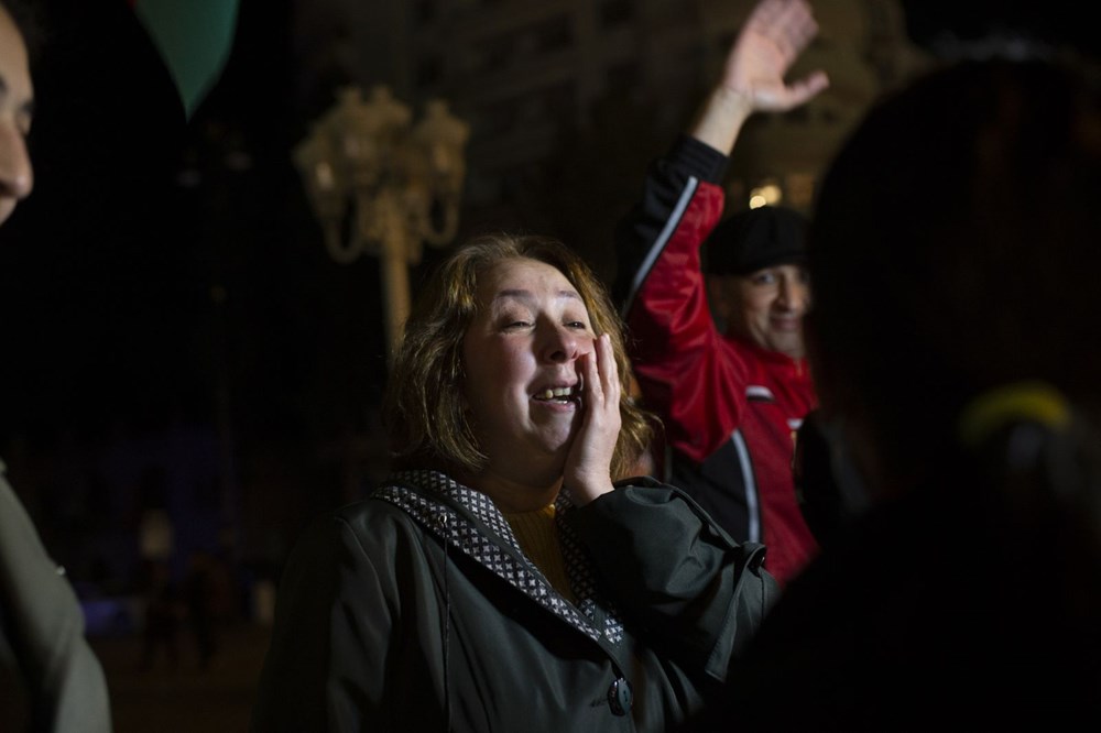 Azerbaycanlılar, Dağlık Karabağ'da varılan anlaşmayı coşkuyla kutluyor - 10