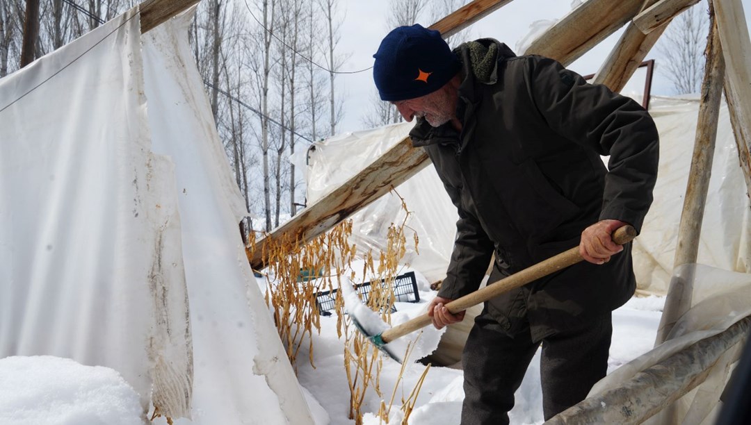 60 senelik emeği bir gecede heba oldu