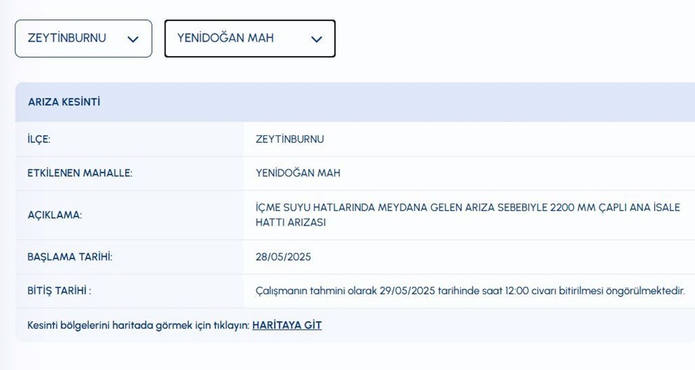 İstanbul'da (Kadıköy, Üsküdar, Zeytinburnu) sular ne vakit gelecek? 78 qfJSyrmcoU Uf5RkCBPzsg