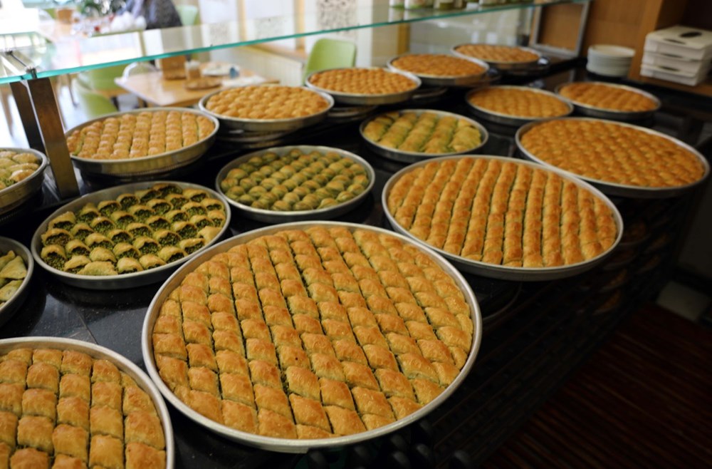 Gaziantep'te baklavacılar bayram mesaisinde - 1