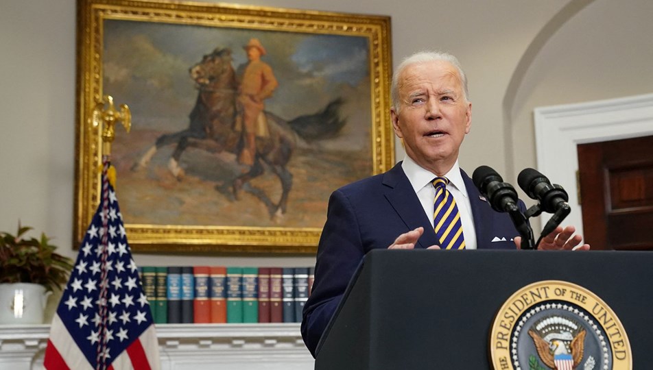 ABD Başkanı Joe Biden: Rusya'dan hem petrol hem doğalgaz ithalatını yasaklıyoruz