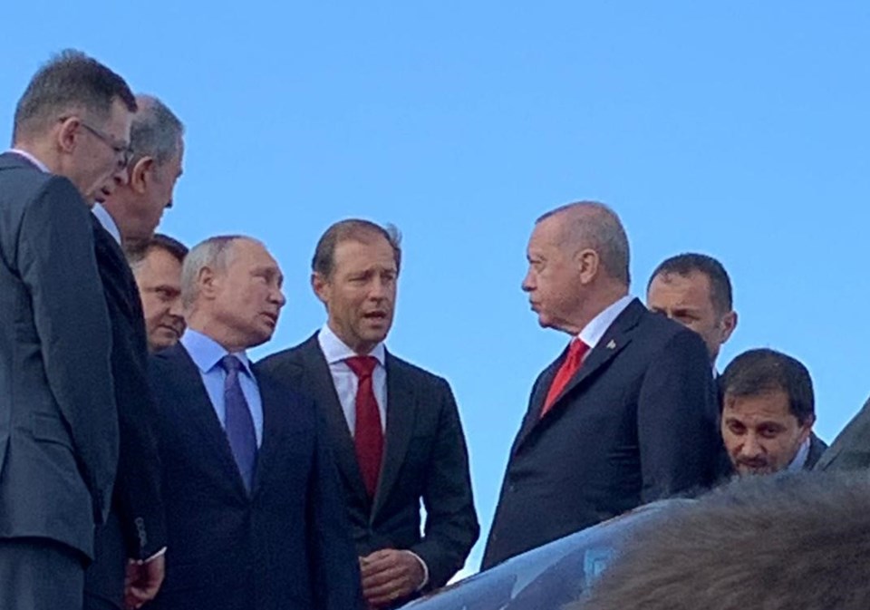 Cumhurbaşkanı Erdoğan ve Putin Moskova'da görüştü (İdlib zirvesi) - 7