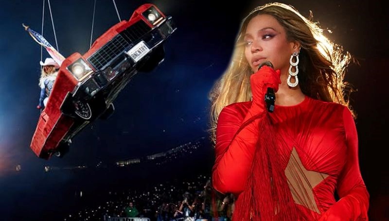 Beyonce konserinde korkutan anlar