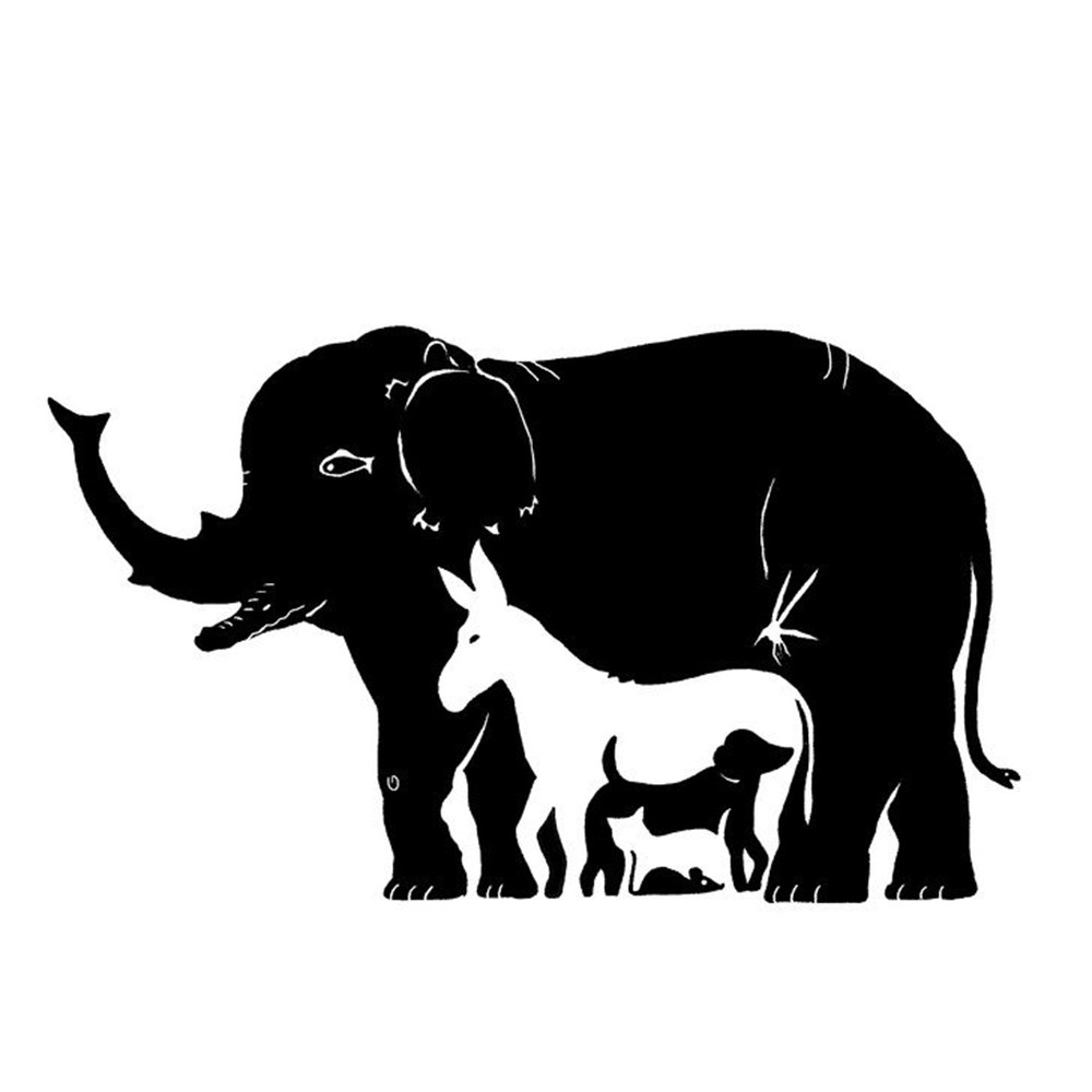 Bu görsel size kim olduğunuzu söylüyor: Resimde ilk önce hangi hayvanı gördünüz? - 36