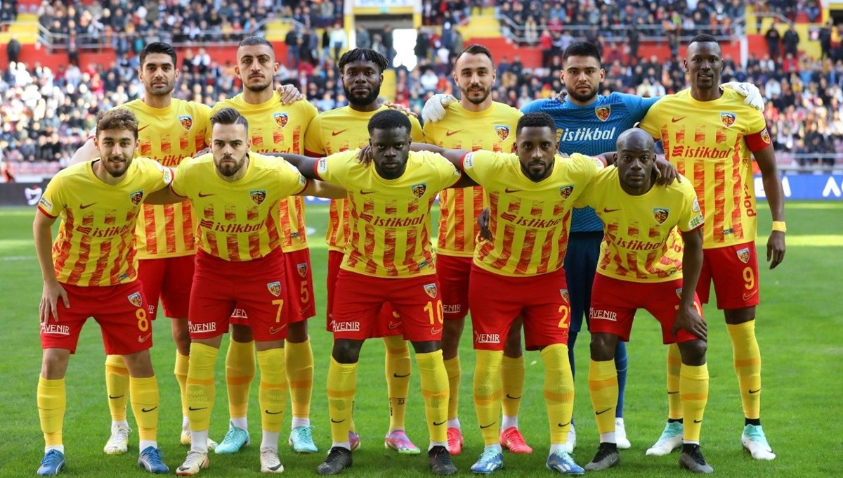 Kayserispor 13. haftayı 6. sırada kapattı